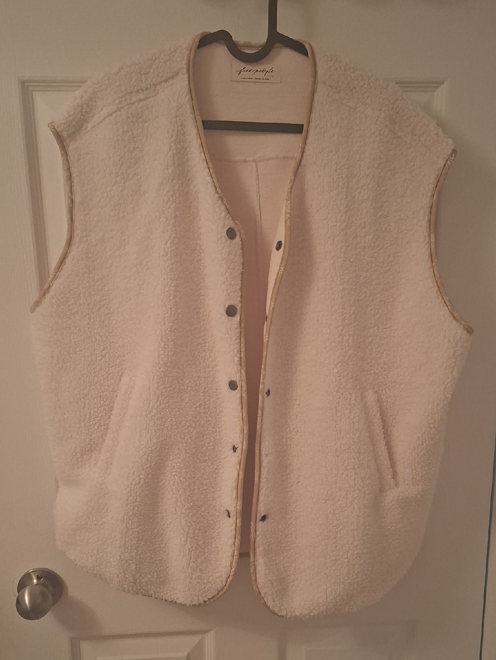 Free People Outlaw Sherpa Vest